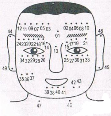 面相痣图解