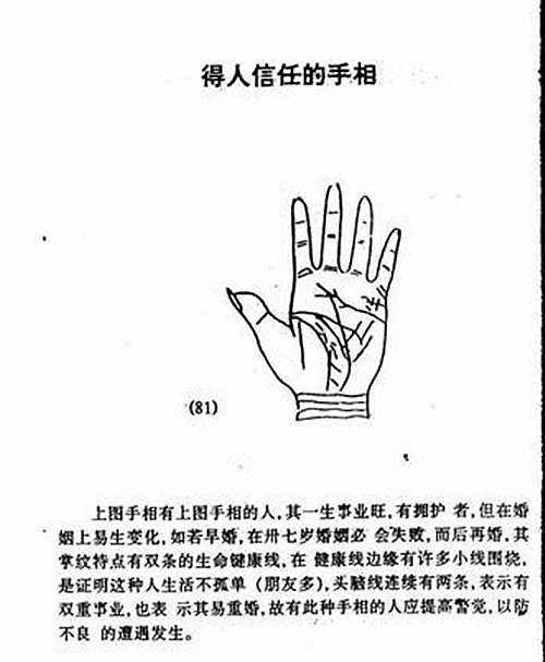 得人信任的手相图解
