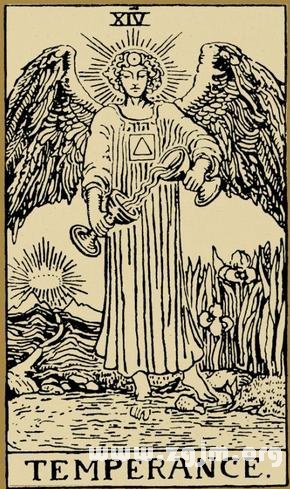 心理塔罗:节制牌与自我