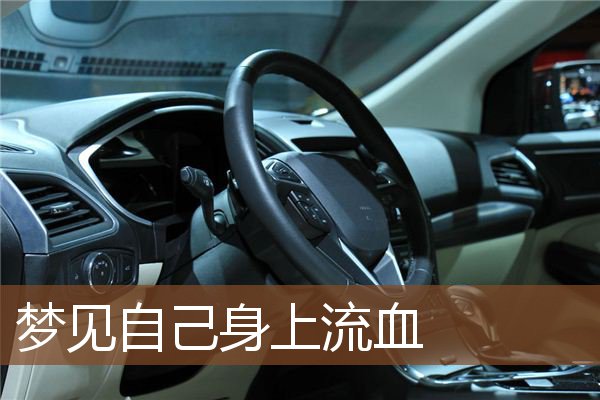 自己身上流血