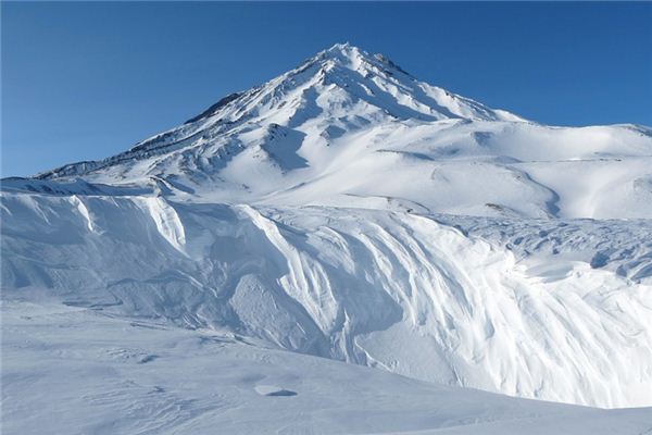 梦到雪山美景