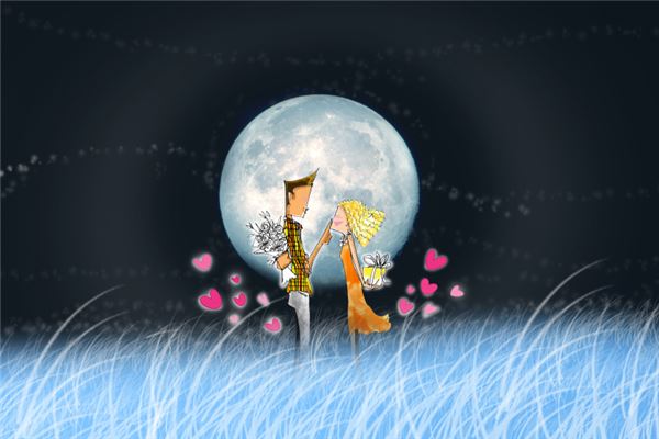 梦见心爱的人的诗句