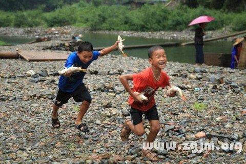 梦见自己捉鱼