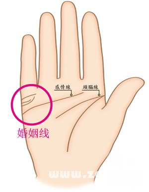从婚姻线分析婚姻状况