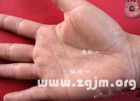 不育妇女掌相特征之一