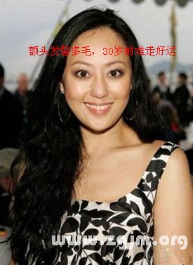 额上细毛满布